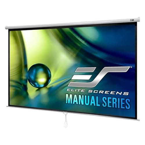 Elite Screens 手動スクリーン100インチレビュー｜評価【2026年版】